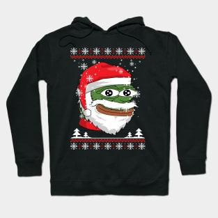 Santa Pepe FeelsOkayMan Hoodie